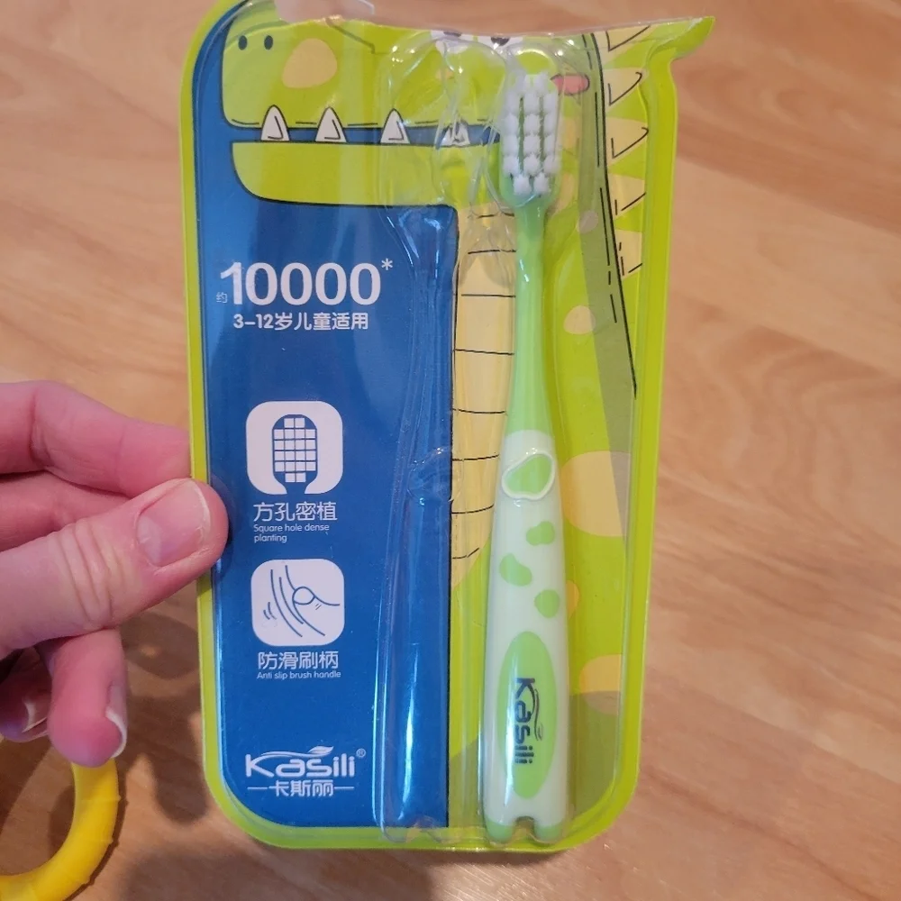 Baby Toothbrush And Hairbrush Bundle New